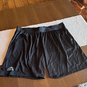 Adidas Men's Aeroready Black Athletic Shorts